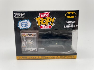 Funko Bitty Pop! Rides   BATMAN with Batmobile    EXKLUSIVE FIGUR   neu