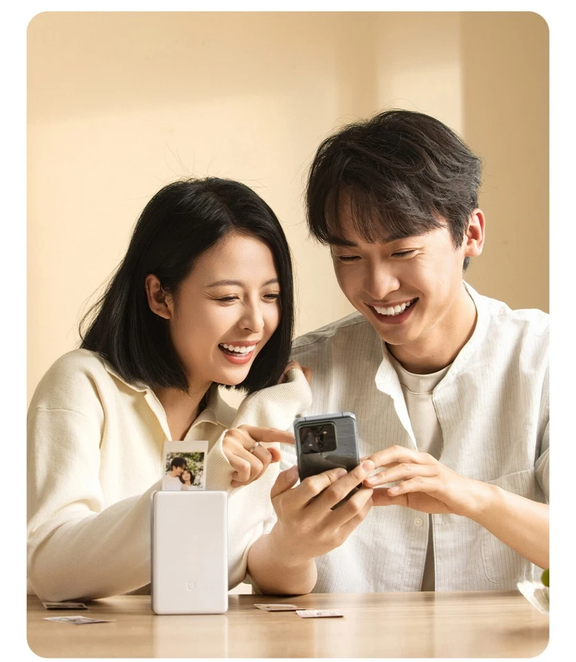 Xiaomi Mijia AR Pocket Printer Pro Portable Photo Mini Pocket With DIY Share - Image 2 of 4