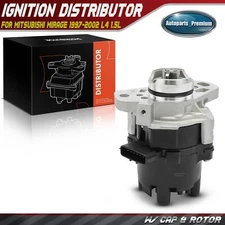 New Ignition Distributor w/ Cap & Rotor for Mitsubishi Mirage 1997-2002 L4 1.5L