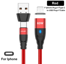  NEW USB-type C cable Magnetic pickup fast charging cable