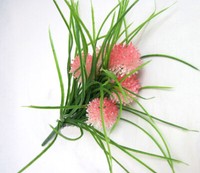 1 Deko-Allium Busch Rosa, Ca. 39 Cm