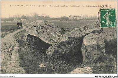 AFIP2-0141-28 - Saint-Piat - Monument Druide - der Dolmen, auf Dem Chemin