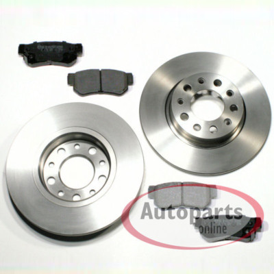 Für Honda Jazz III - Bremsscheiben Bremsen Bremsbeläge für hinten Hinterachse