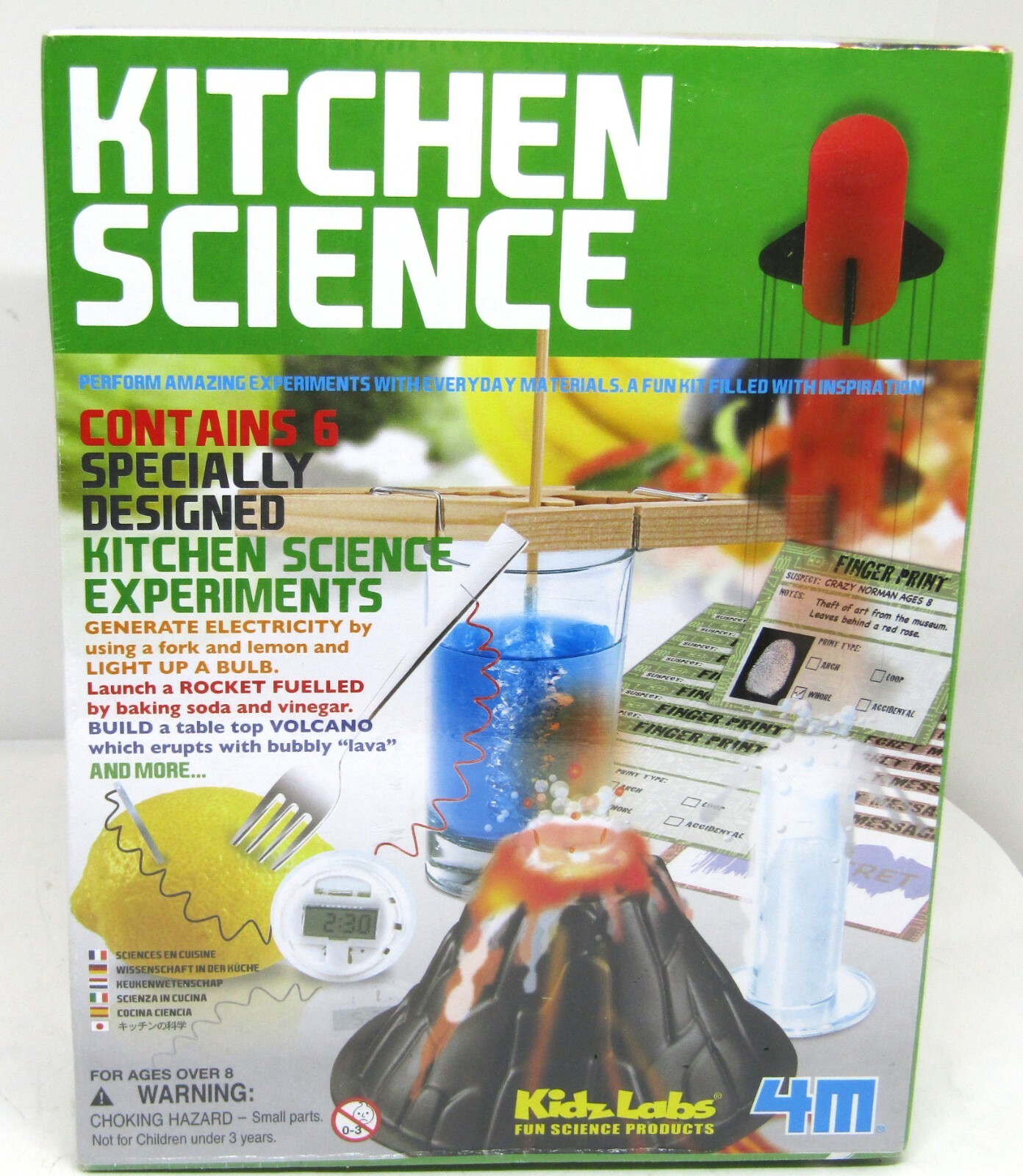 KIDZ LABS Kitchen Science Kit Fun Science Products NEW in Box. eBay