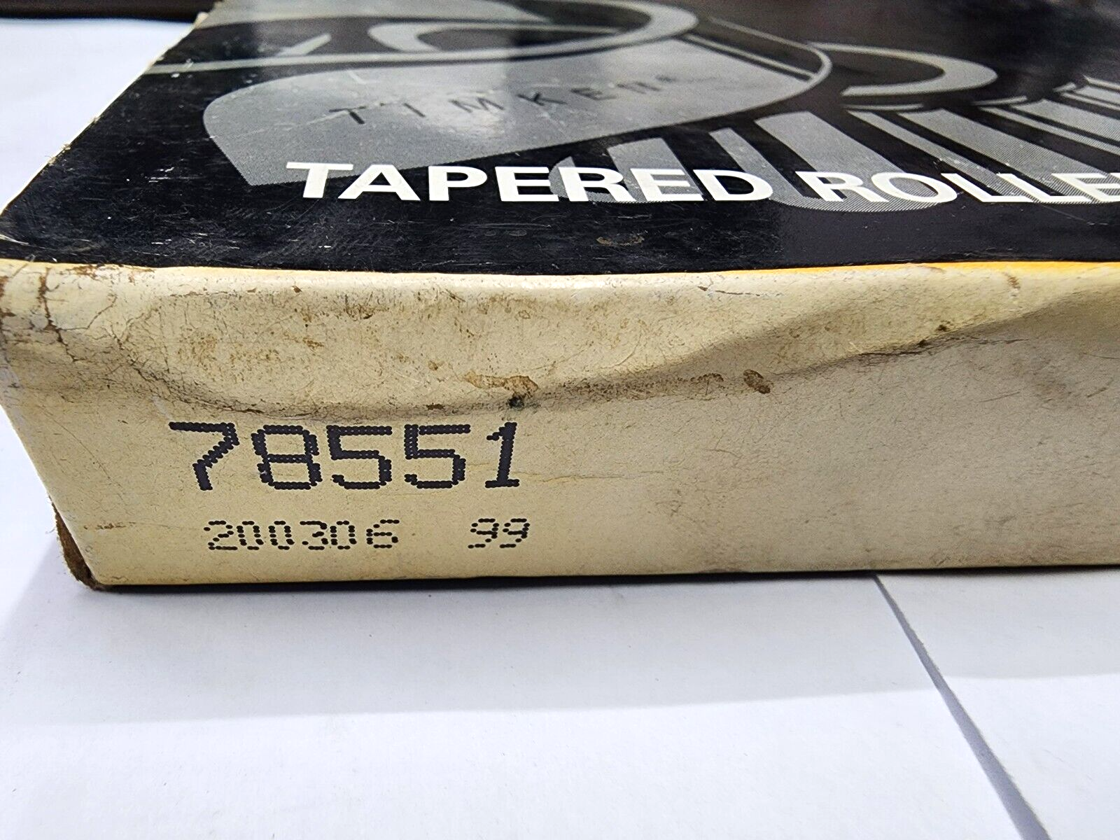 Timken USA 78551 Tapered Roller Bearing Cup Outer Only New