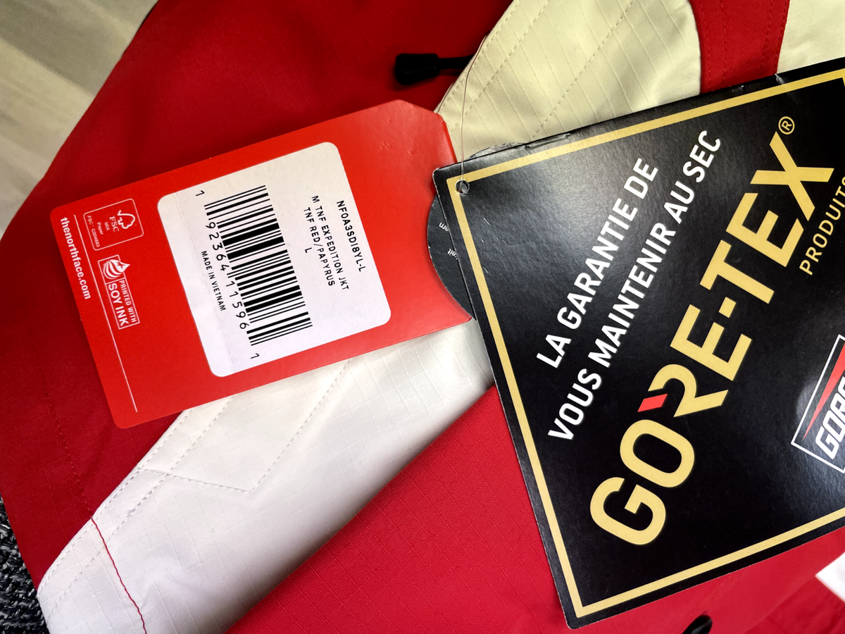 Supreme The North Face TNF Gore-Tex Expedition Jacket White Supreme The North Face TNF Gore-Tex Expedition Jacket White