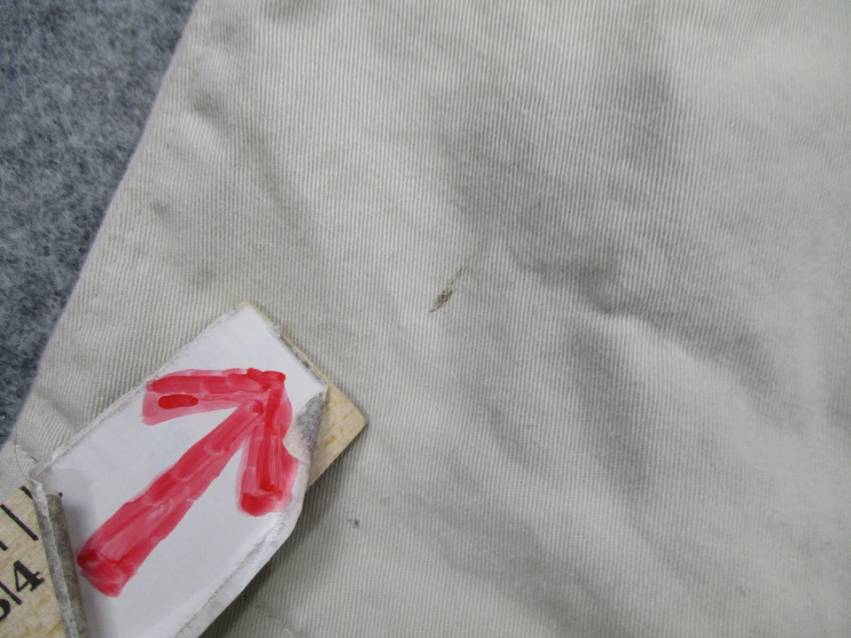 Pantalones Cortos Tailorbyrd Para Hombres 32 Caqui Chino Frente Plano Algodón Recto Adulto * Foto 4 de 4