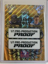 2024 Leaf Metal Blue Mountain St Ray Lewis Alan Ritchson Refractor Proof #d 1/1