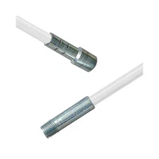 48" Super Flexible Pellet Brush Rods 1/4" NPT