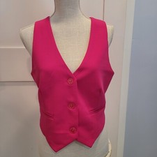 Cupcakes And Cashmere Vest Pink Med