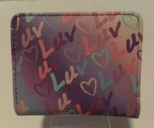 WOMEN'S, MINI WALLET, BRAND NEW, LUV LUV, DESIGN