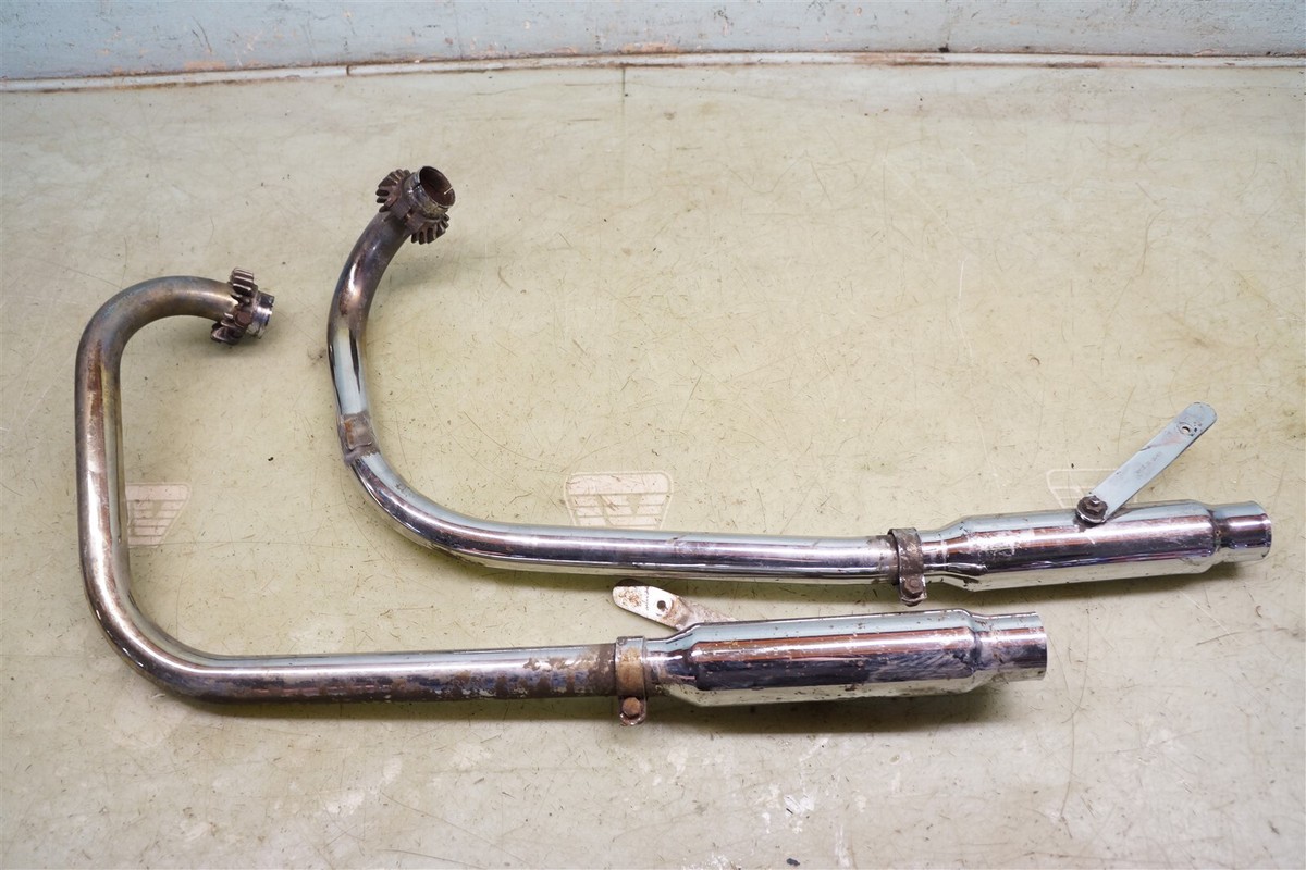 1964 Triumph T120 TR6 R Bonneville 650 T120R TR6R *2847 Exhaust