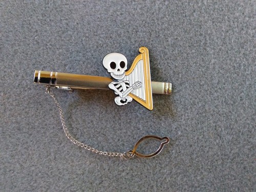 Skeleton Mariachi Tie Clip Bar Great Gift Under 20 Birthday Anniversary - Picture 12 of 26