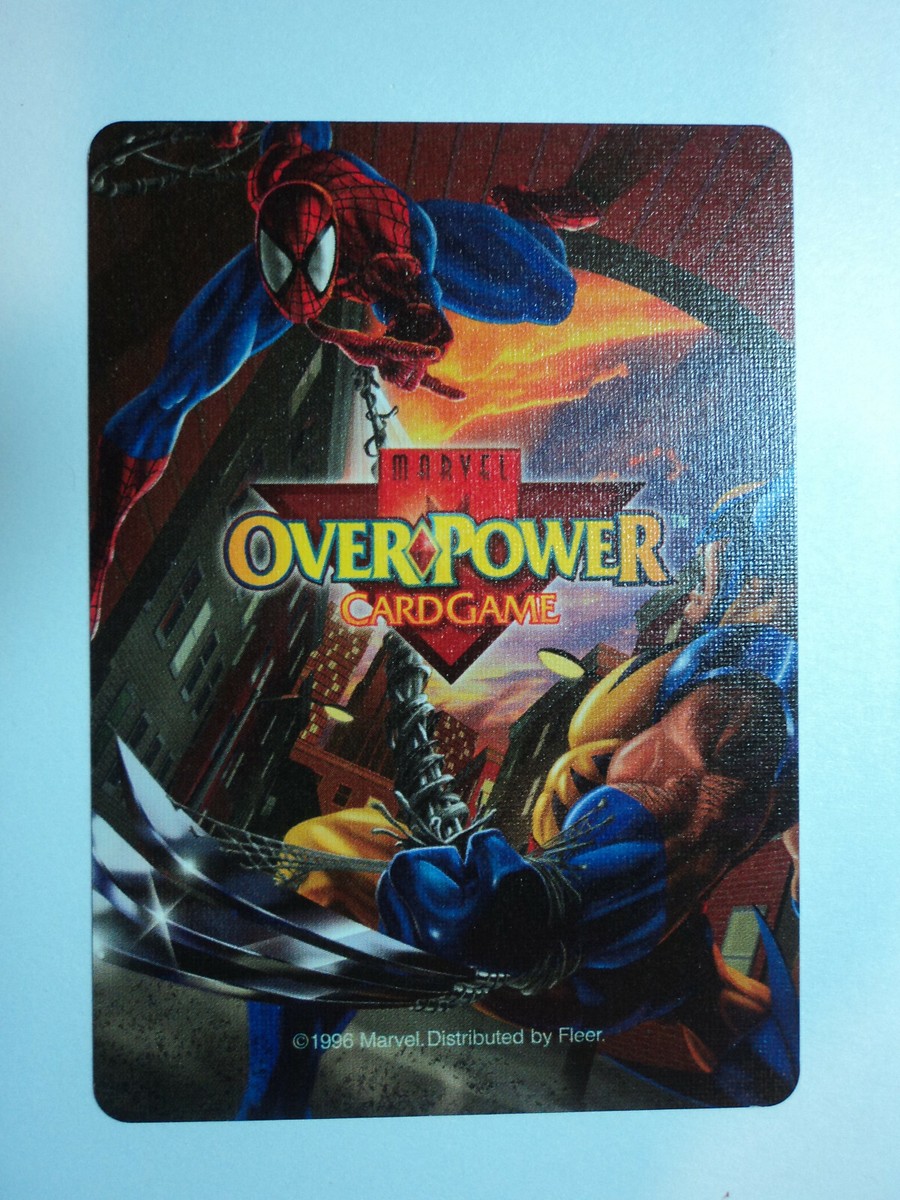 1996 MARVEL OVERPOWER - MISSION CONTOL - HERO CARD - HAWKEYE | eBay