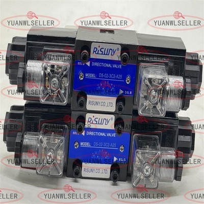 1PC NEW RISUNY D5-02-3C2-A25 Hydraulic Directional Control Valve AC 220V