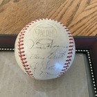 Spalding Official National League Ford C. Frick Baseball Multi-Signed (No COA) — photo 6