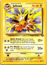 Jolteon (20) Rare Jungle 20/64 NM on eBay