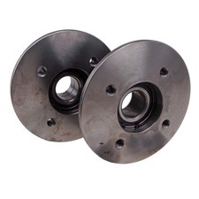 2 x Radnabe 4 x 100 mit Kompaktlager passend für R & Co. / Knott Laufachsen