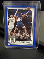 2022-23 Panini NBA Hoops - Cameron Thomas #14 Blue