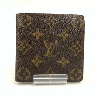 Louis Vuitton Monogram Portefeuille Marco Bi-fold Wallet M61669 Junk R8041223