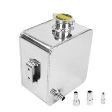 2.5l Aluminum Coolant Radiator Overflow Expansion Tank Universal Car Truck