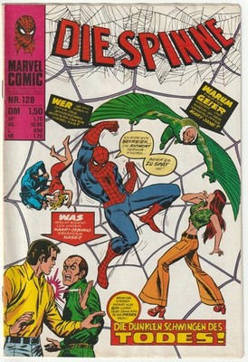   DIE SPINNE #128, Williams Verlag/Marvel Comics 1978 COMICHEFT Z2
