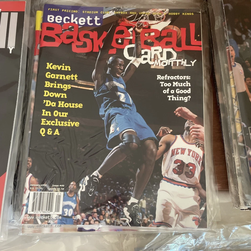 Beckett Basketball Monthly Lot Of 69. 1994-2002. Lakers Bulls Jazz Blazers - Image 4 of 4
