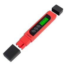 TDS Meter Digital Water Tester, 3-in-1 TDS, Temperature and EC Meter, Red