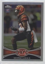 2012 Topps Chrome Refractor George Iloka #205 0w6