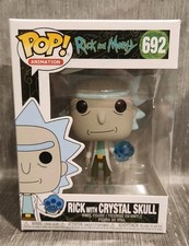 Funko Pop! Vinyl Rick & Morty #692 Rick W/Crystal Skull