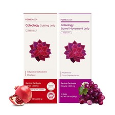 FOODOLOGY Garcinia Twin Jelly: Cutting  Bowel Movement Jelly, Dietary Fiber