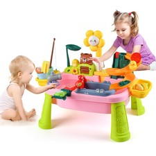 2026 Upgraded Water Table for Toddlers 1-3, Water Table for Kids Ages 4-8 wit...