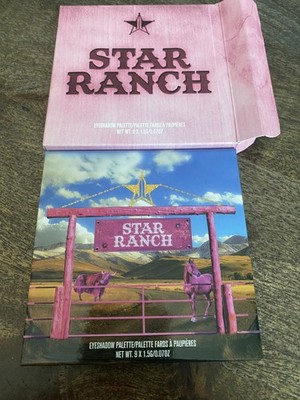 Jeffree Star Cosmetics Star Ranch Eyeshadow Palette 9 Colors Authentic New/Box