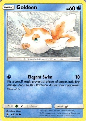 Goldeen Common SM - Unbroken Bonds 48/214 LP