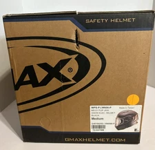 GMAX Snowmobile Helmet MD-01 Flip Jaw Electric  Black Medium 72-6278 DOT Unused