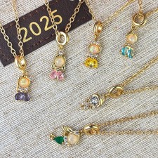 Princess Inspired Necklace Dainty Gold Jewelry, Fairy Tale Charm, Rapunzel Ari