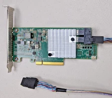 Inspur LSI 9300-8i SATA / SAS HBA Controller YZCA-00424-101 + 1 Cable
