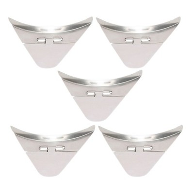  5 Pcs Stainless Steel Anti-splash Caps Electric Water Spout Cover