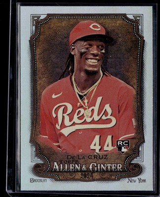 2024 Topps Allen & Ginter #44 Elly De La Cruz Silver Portrait