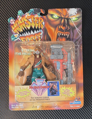 Playmates 1994 Monster Force Doc Reed Crawley The Intrepid Leader *VG Condition