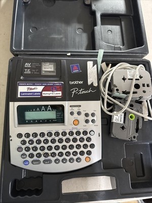 Brother P-Touch Wireless Label Printer PT-2600/2610 With Case & Power Cord