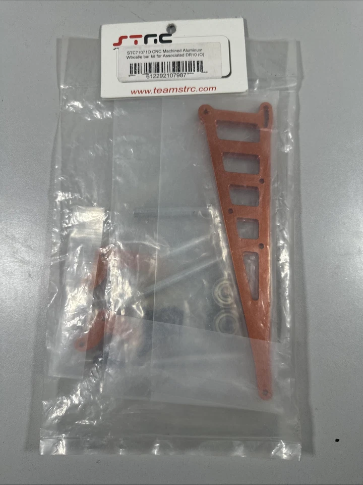 SPTSTC71071O Orange DR10 Aluminum Wheelie Bar Kit - Image 2 of 3