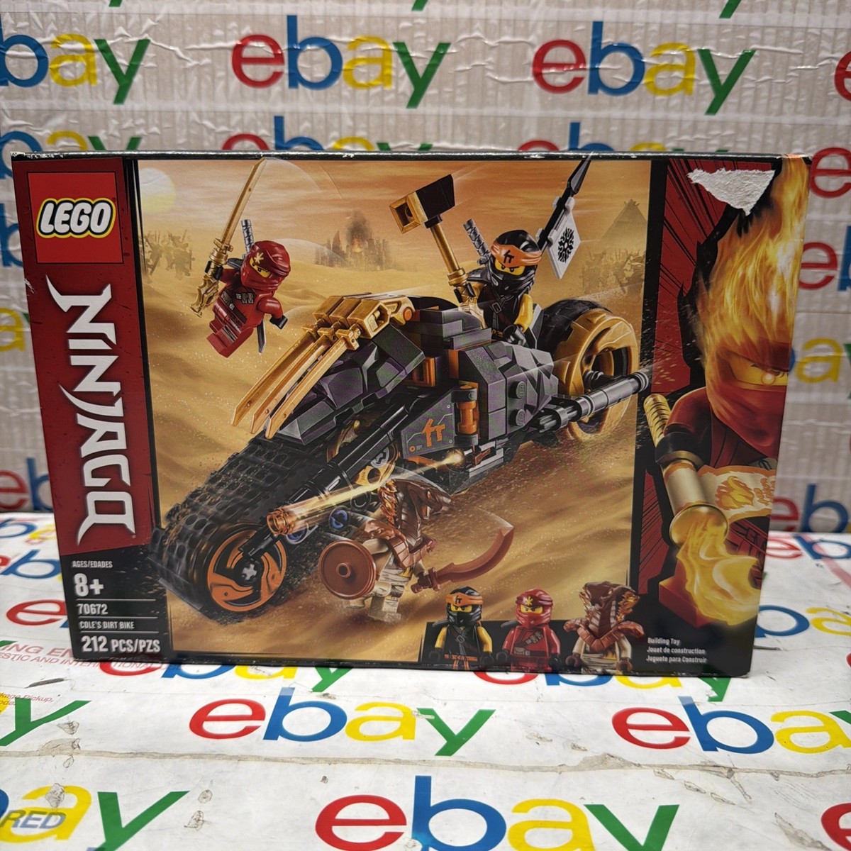 LEGO NINJAGO: Cole's Dirt Bike (70672) for sale online | eBay