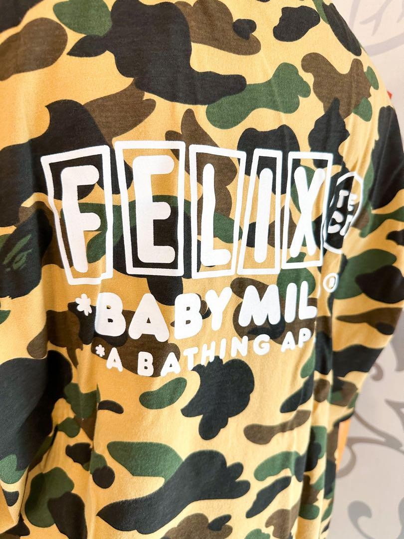 【24hタイムセール】A Bathing Ape 迷彩柄 Tシャツ felix m24 Felix The Cat BAPE With Bonus Camouflage T-Shirt Limited