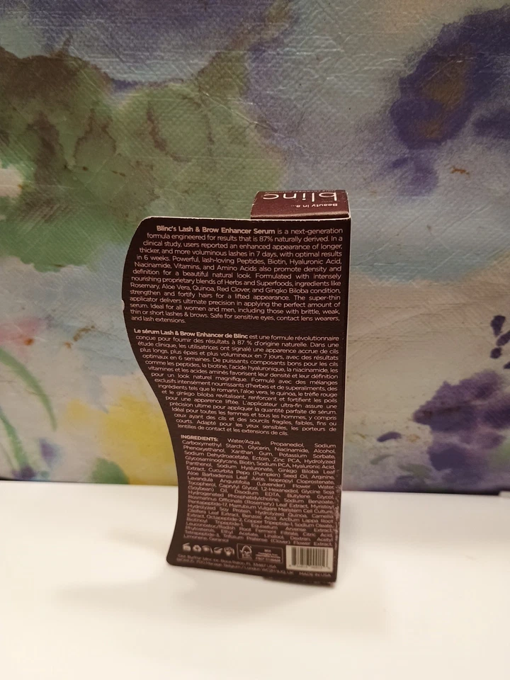 blinc Lash & Brow Enhancer Serum. Full Size, 0.15 Fl oz/ 4.5 ml.  - Image 3 of 3