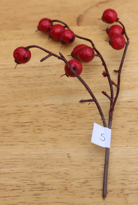 Drahtgranatapfel / Hagebutten ~ rote Beeren pflücken ~ Weihnachten ~ Basteln ~ Kränze