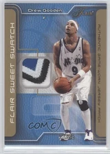 2003-04 Flair Sweet Swatch Gold Patch /50 Drew Gooden #SSP-DG Patch