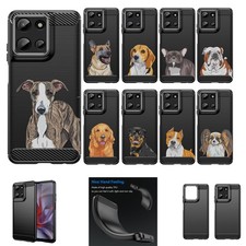 Case For [Moto G Play (2026 ONLY)][Flex TPU Fiber SET9] textured Slim Cover