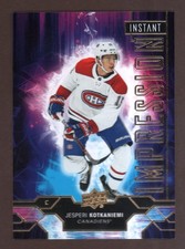 2019-20 Upper Deck Hockey Instant Impressions Insert #II-8 Jesperi Kotkaniemi