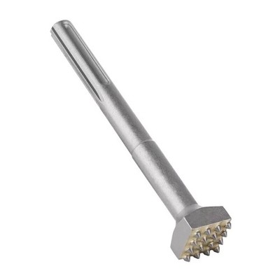 SDS Max 16-Teeth Carbide Tipped Bush Hammer Chisel Bit For Concrete Stone Tool
